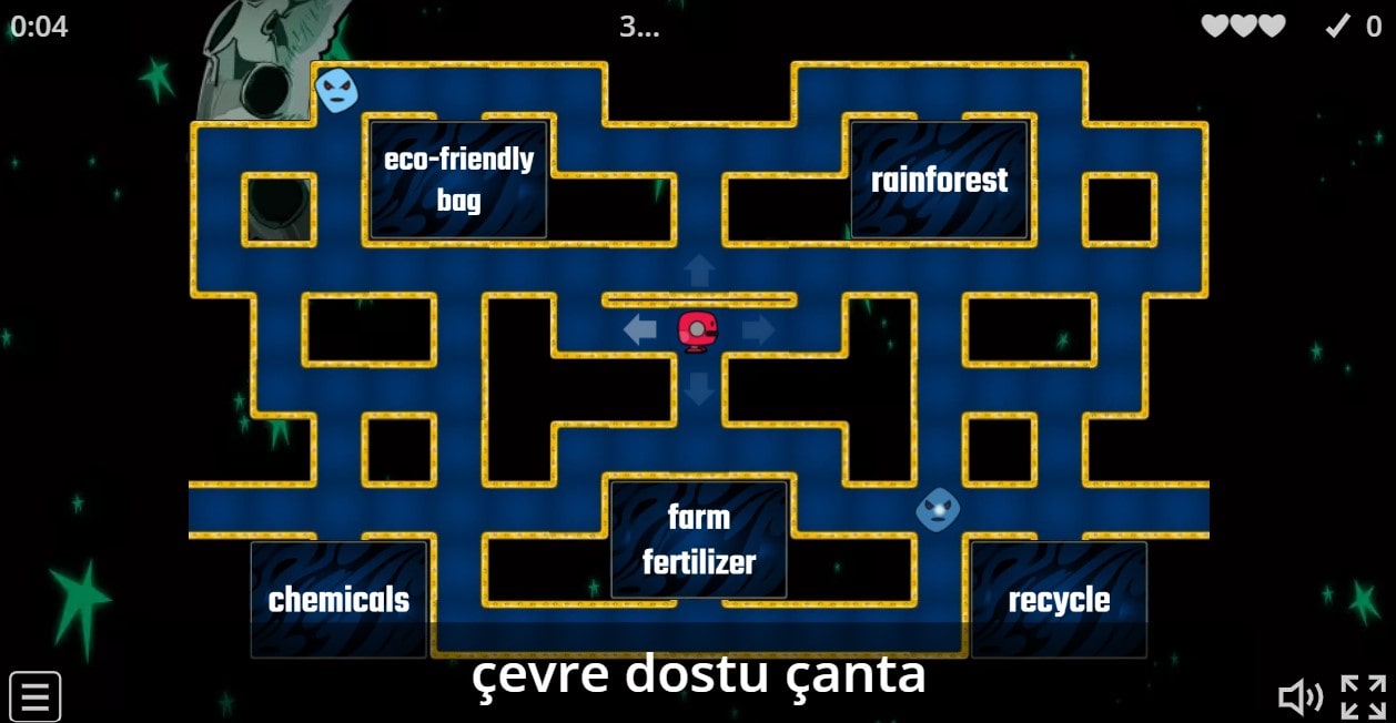 7.9 Environment – Fun Game (Ortaokul İngilizce Kelime Oyunları) | Games