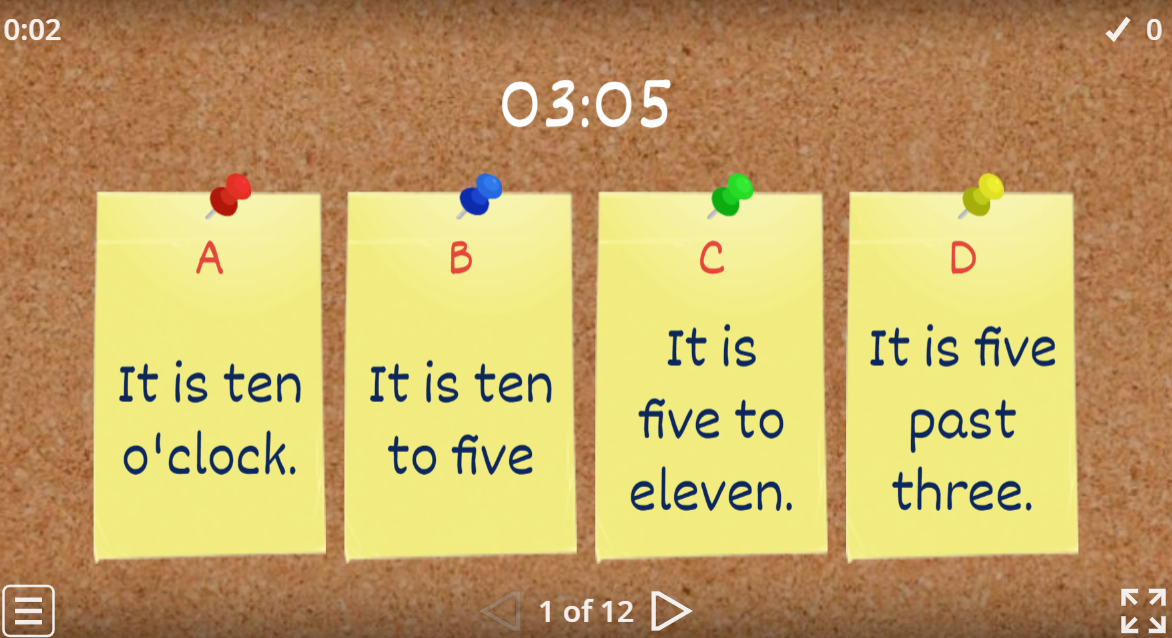 Telling the Time 3