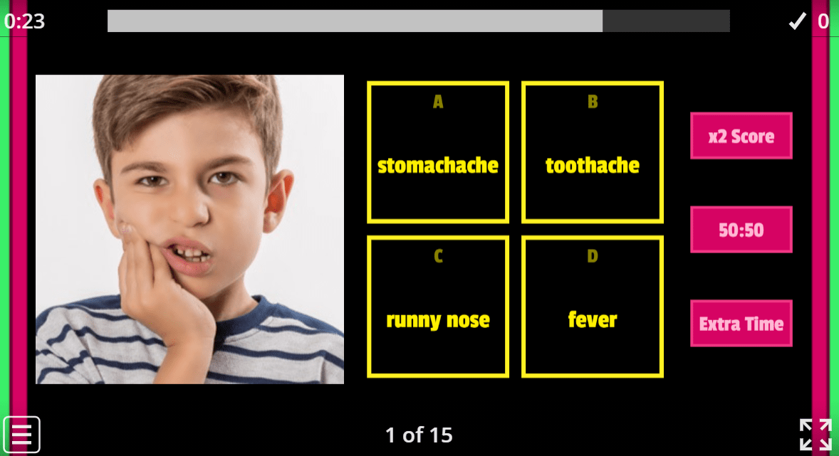 Illnesses Quiz