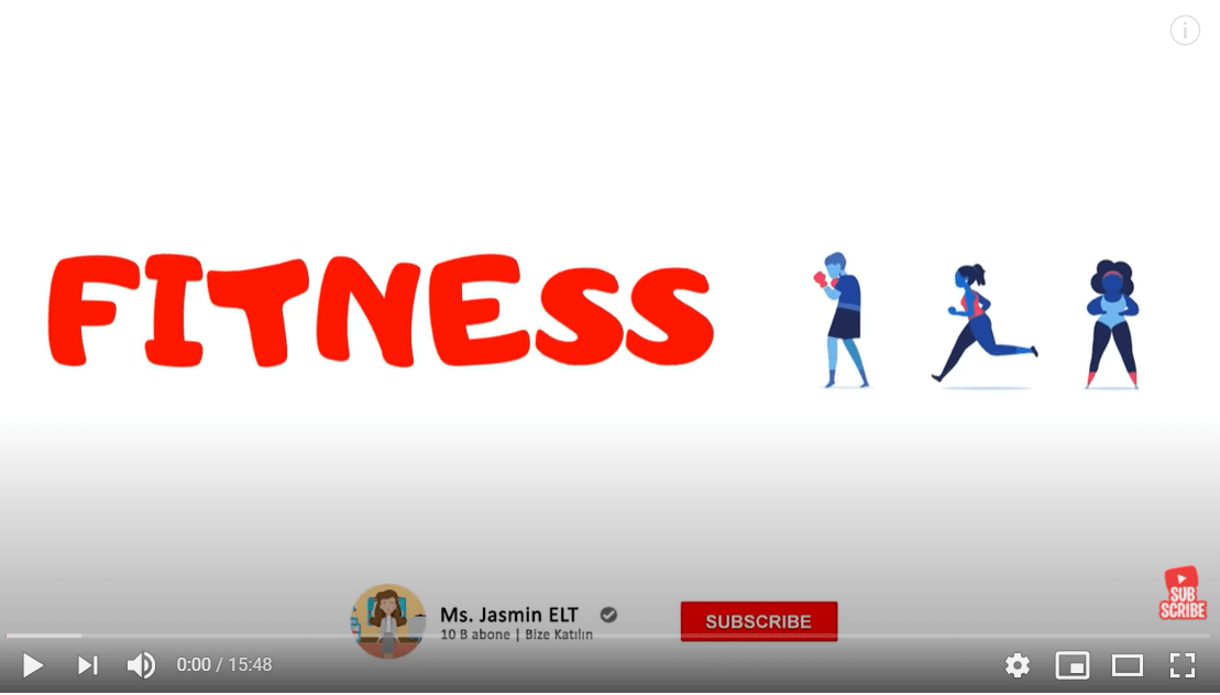 Fitness by Ms.Jasmin ELT