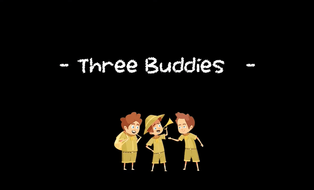 Three Buddies/Simple Past Tense (by İbrahim Gürkan Bozkurt)