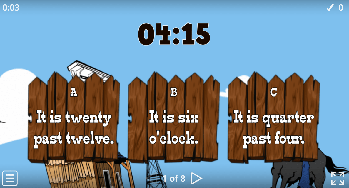 Telling the Time 2