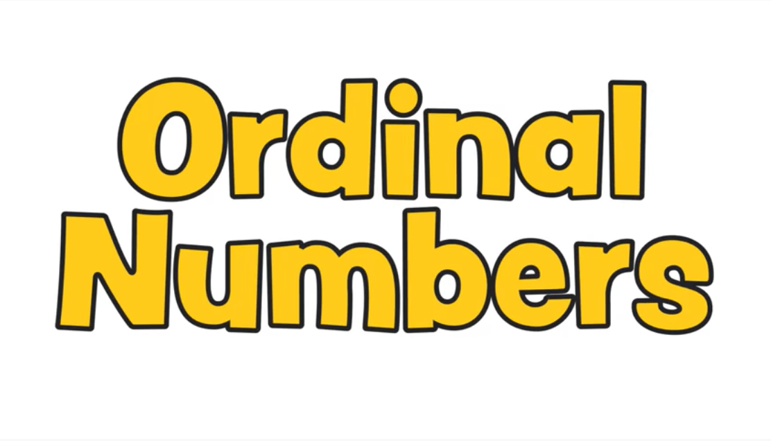 Ordinal Numbers