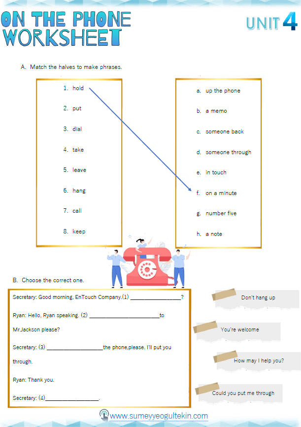 On The Phone (Interactive)