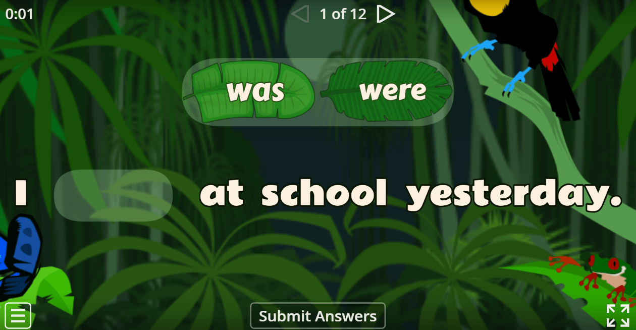 Was/Were