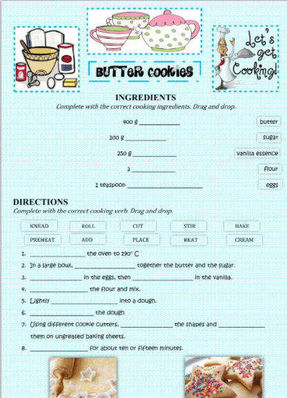 Butter Cookies Recipe by tetulin