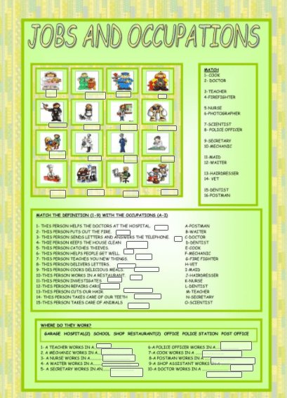 6.6 Jobs and Occupations by xri10