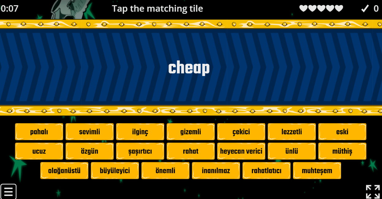 8.7 Adjectives (8.Sınıf İngilizce Tourism)