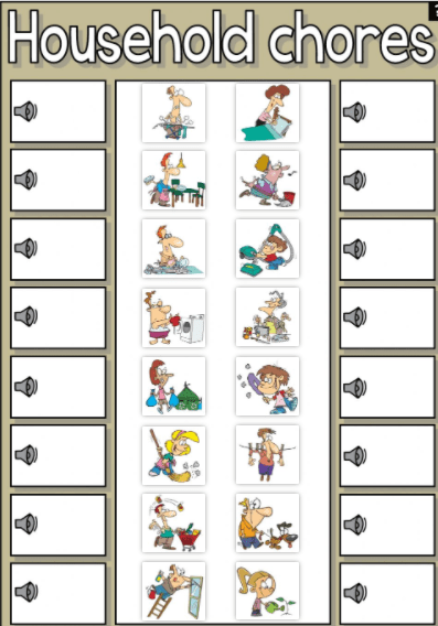 8.8 Household Chores listen&drag by victor