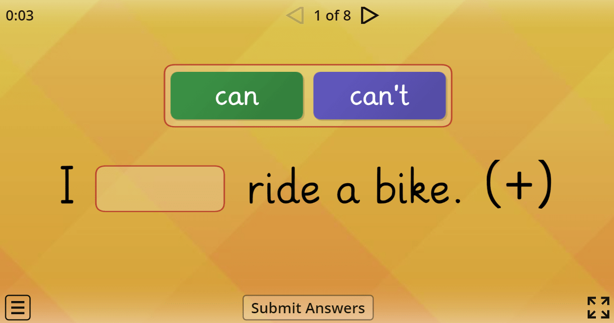 5.8 Can/Can't