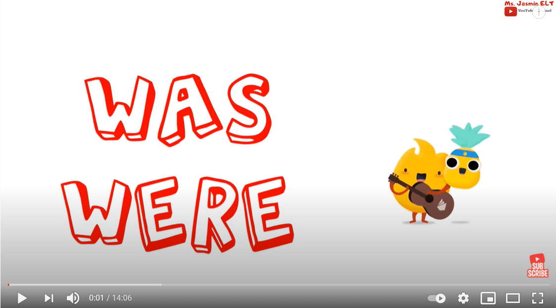 8.9 Simple Past Tense (Was/Were) by Ms.Jasmin ELT