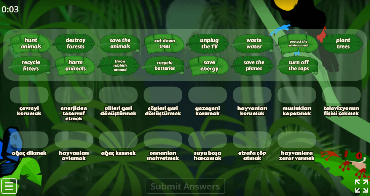 6.9 Saving The Planet Phrases (6.Sınıf İngilizce)