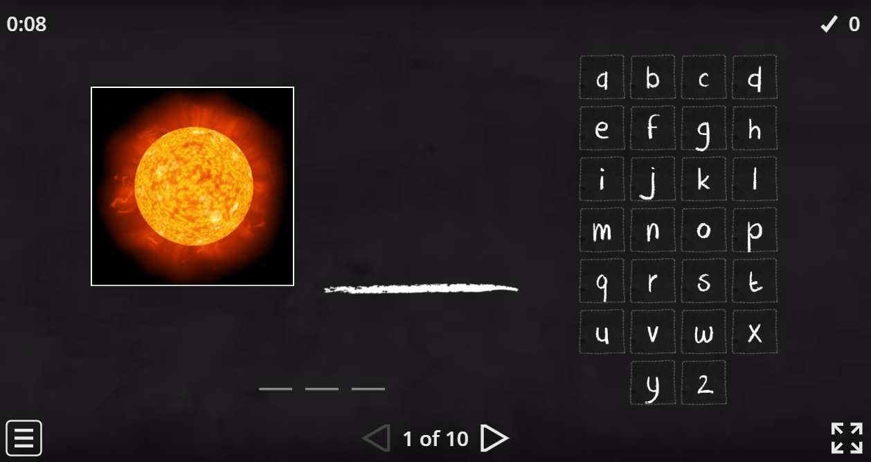 7.10 Planets (Hangman)