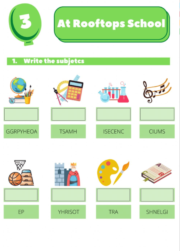 5.1 School Subjects by sitagaviota