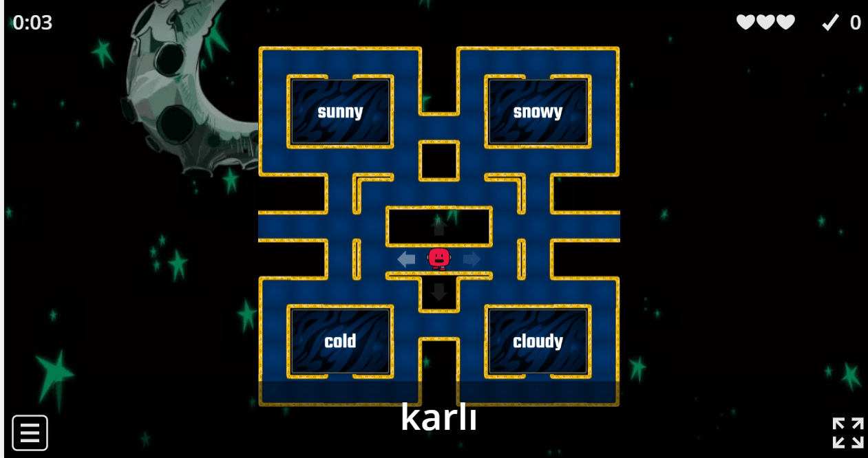 6.4 Weather Conditions  (6. Sınıf İngilizce Oyun)