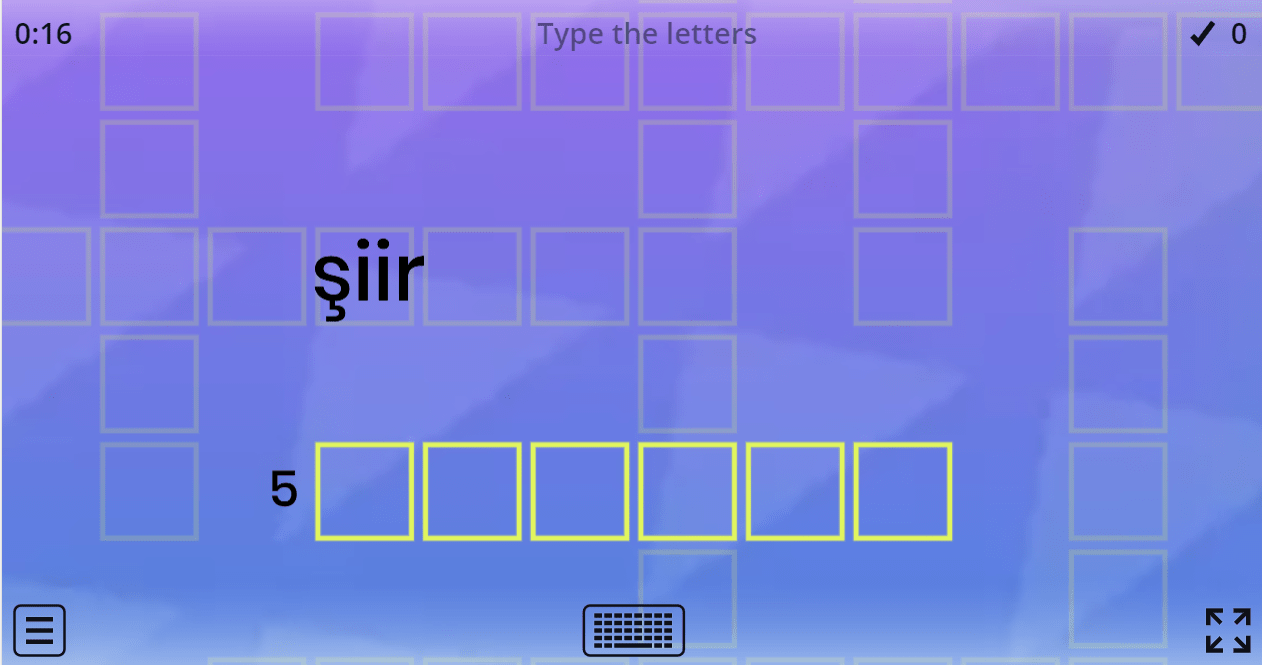 6.8 Types Of Books (Crossword Puzzle) (Secondary School Games)