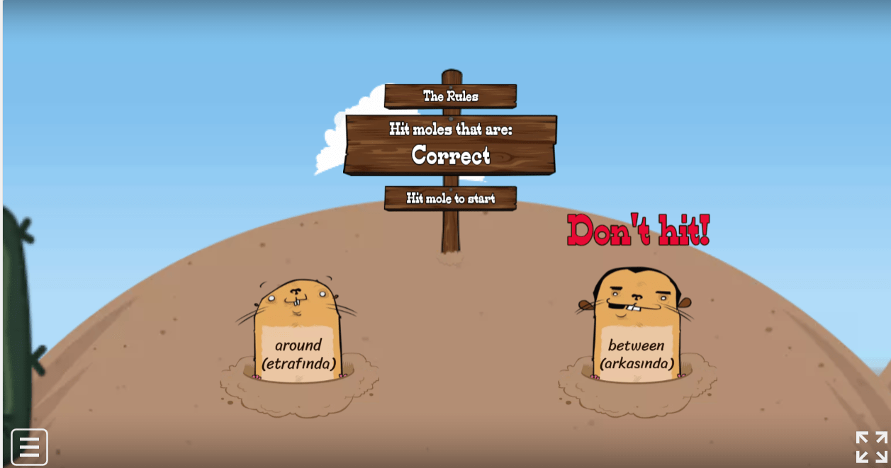 5.2 My Town (Prepositions Of Place) (5. Sınıf İngilizce Oyunlar)