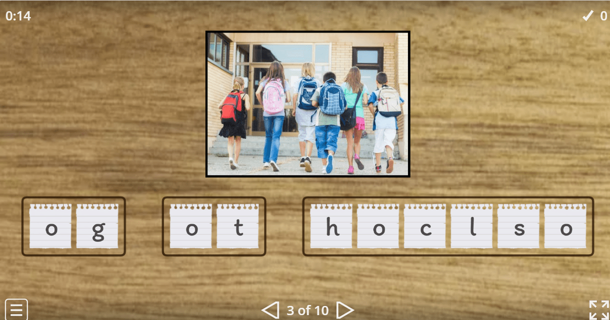 5.4 Daily Routines (5th Grade English Educative Games)